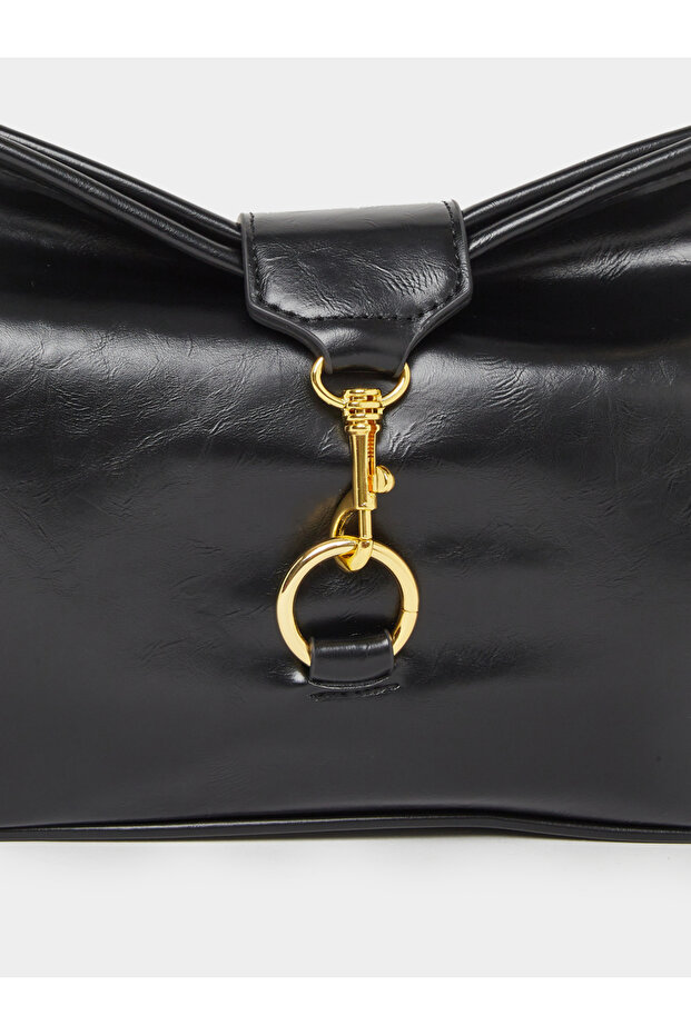 حقيبة يد صلبة بحزام قابل للتعديل - 3