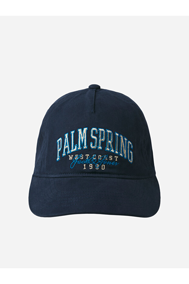 قبعة بشعار مطرز - 3