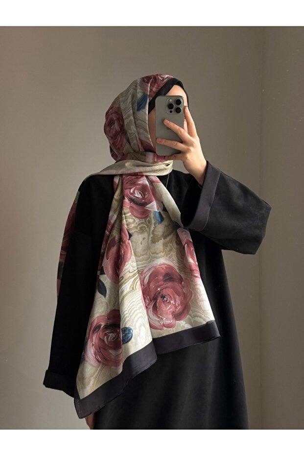 ROSE SOFT ŞAL - pembe - 1