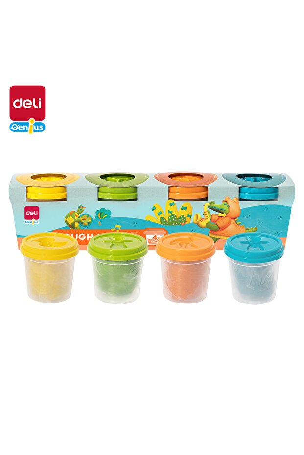 EY004 Dough 4oz*4pcs - ideal for creative play