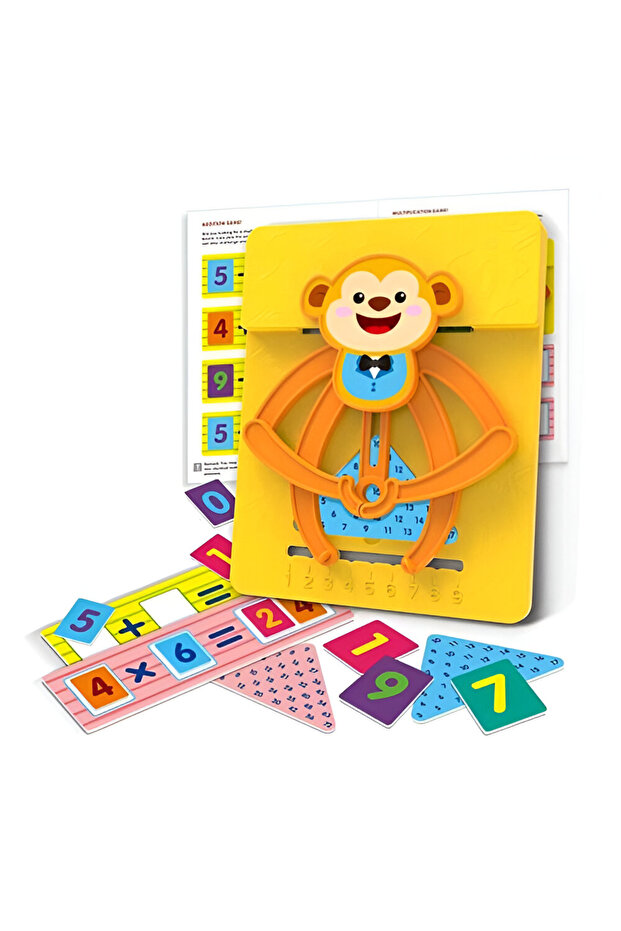 لعبة قرد الرياضيات التعليمية - مقياس توازن تعليمي ممتع للأطفال - 2