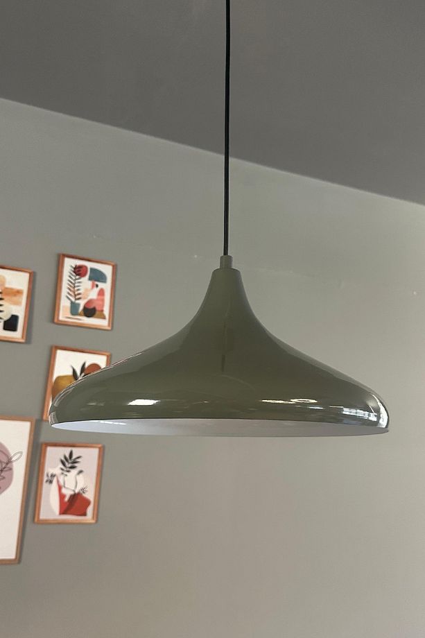 Champion Antrasit Renk Tekli Avize Sarkıt Salon Mutfak Cafe Butik Lamba Aydınlatma Avizeler - 4