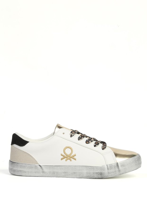 White Women's Sports Shoes Imported Bni-11526