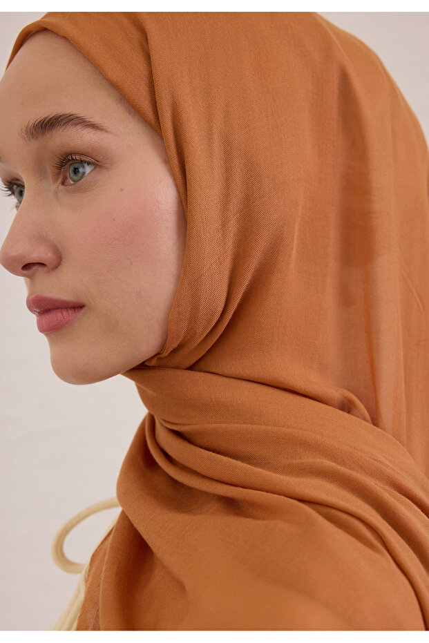 SOFT VİSKON ŞAL BADEM - 4