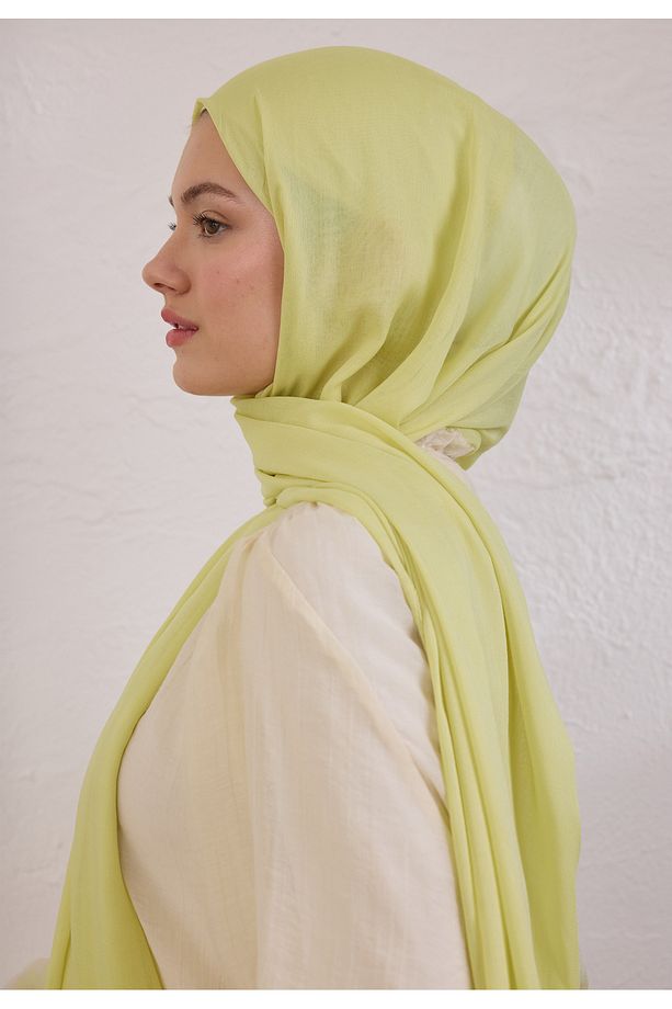 SOFT VİSKON ŞAL SOFT SARI - 3