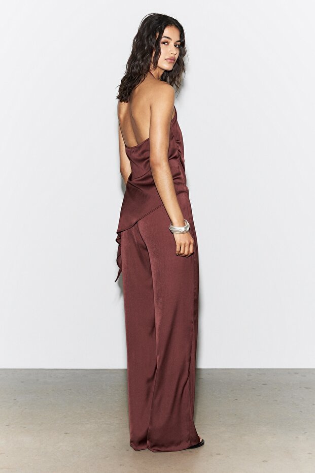 Saten yüzeyli halter top - 4