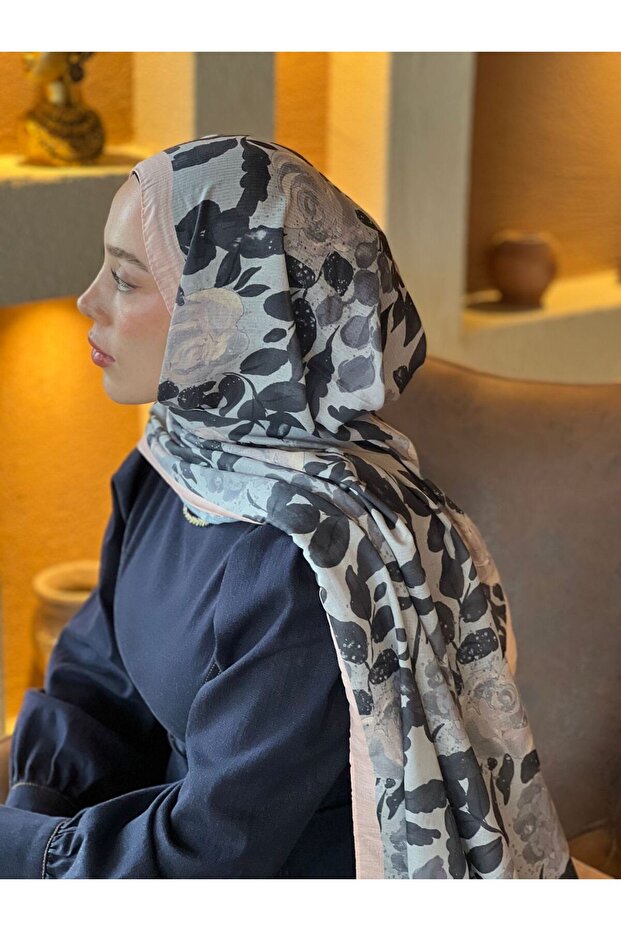 Verd Pattern Lina Shawl - 2