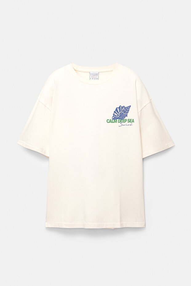 Deniz kabuğu tişört - 6