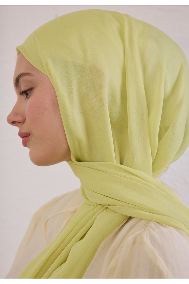 SOFT VİSKON ŞAL SOFT SARI - 2