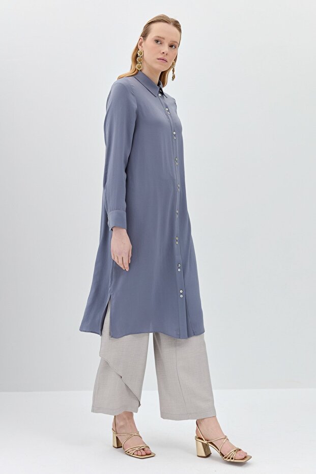 Basic Tunik Gri - 2