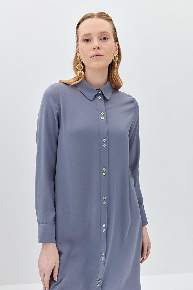 Basic Tunik Gri - 6
