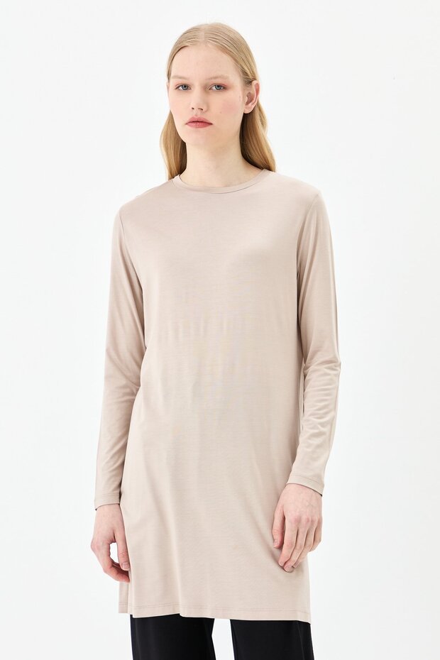 Basic Penye Tunik Taş - 3