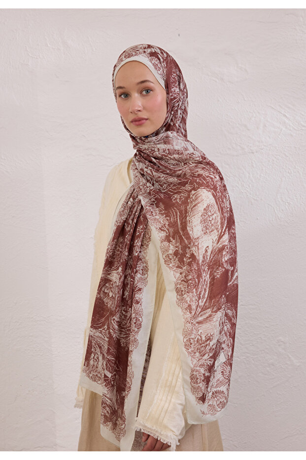 Secret Elegance Pattern Rami Shal Tree Shell - 2