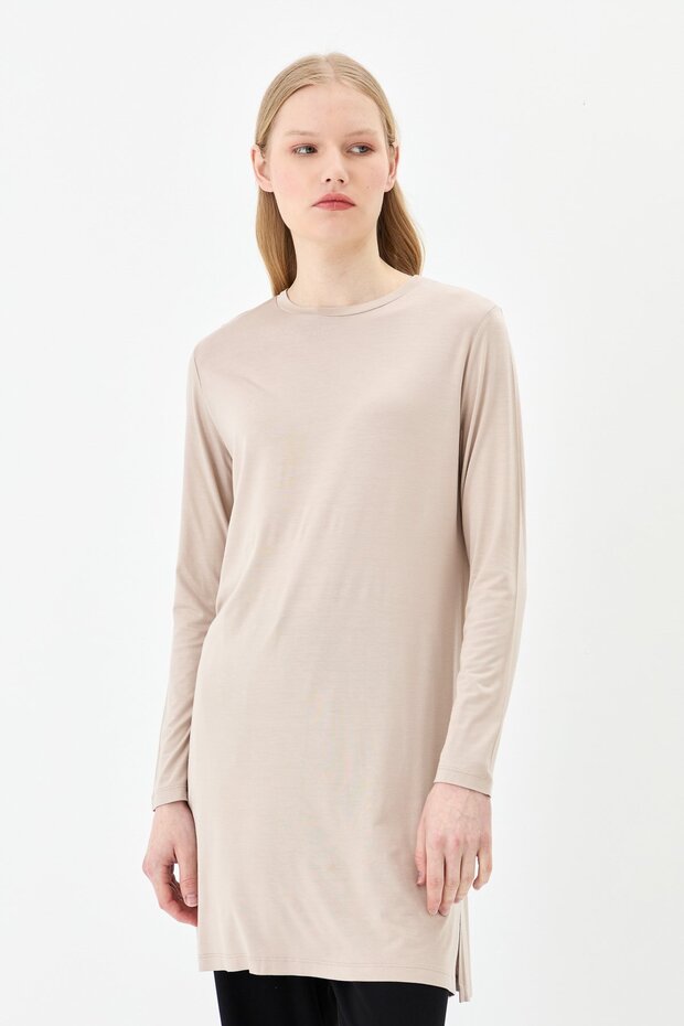 Basic Penye Tunik Taş - 2