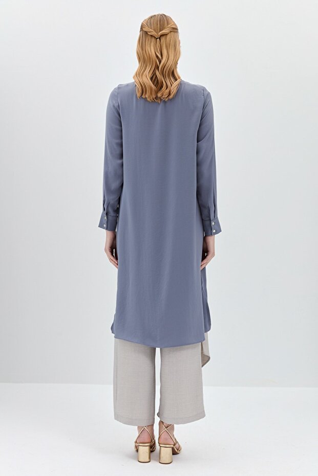 Basic Tunik Gri - 8