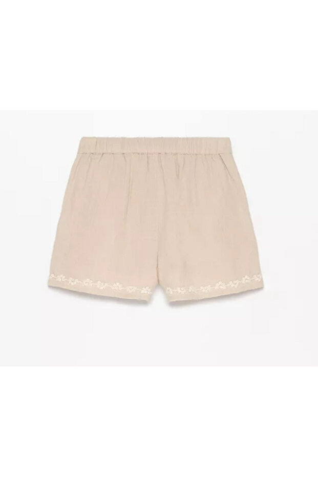 İŞLEME DOKULU ŞORT - 2