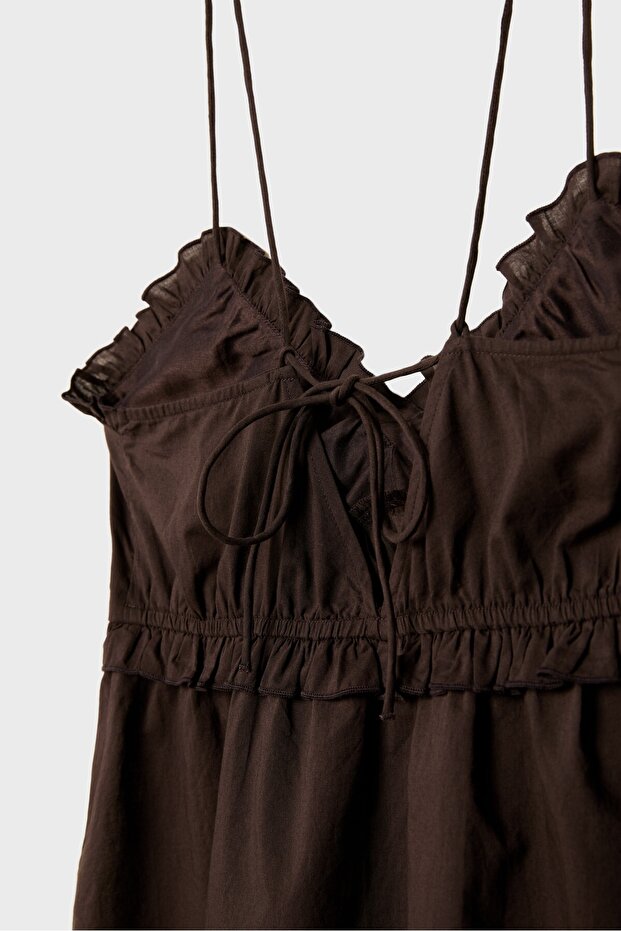 Top with tie-up straps - 8