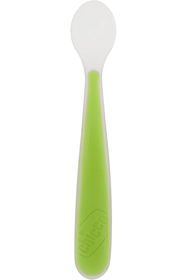 Soft Silicone Spoon, Green (6M+)