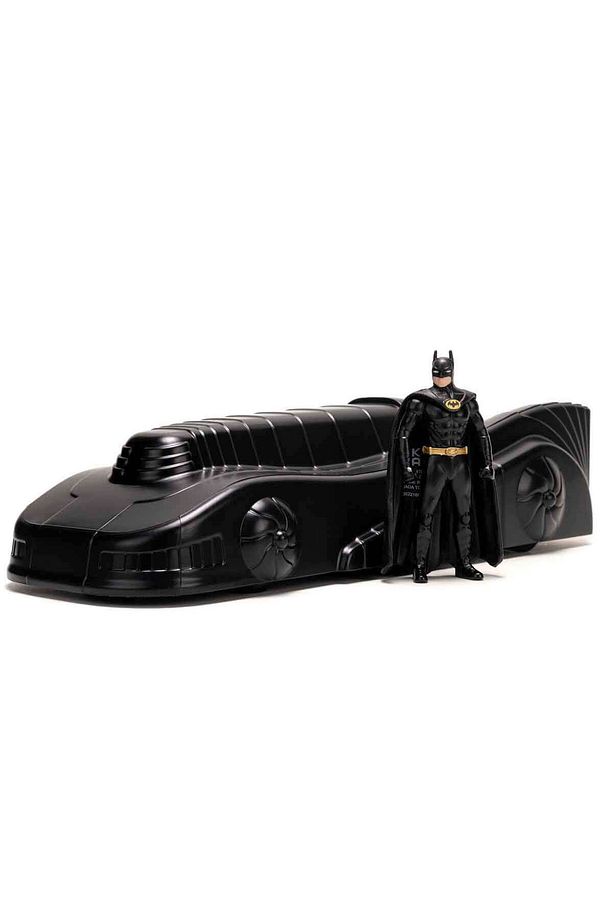 1:24 Armored Batmobile Model Araba ve Die Cast Figür - 8