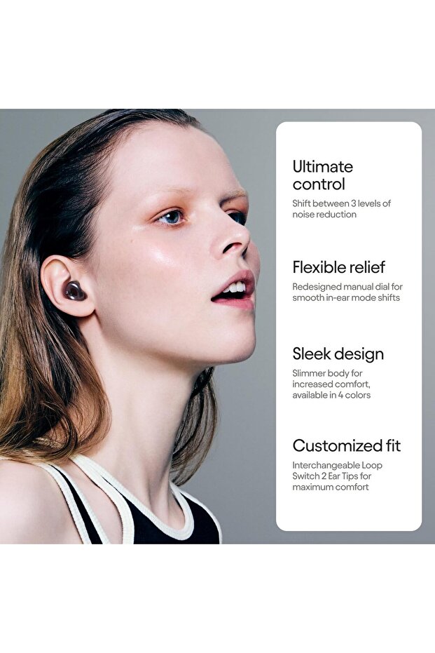 Switch 2 Adjustable Ear Plugs – 3 Noise Relief Modes For Ultimate Control | Flexible Noise Re - 3