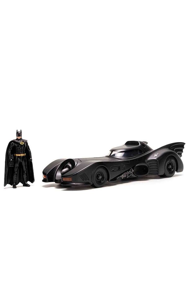 1:24 Armored Batmobile Model Araba ve Die Cast Figür - 4
