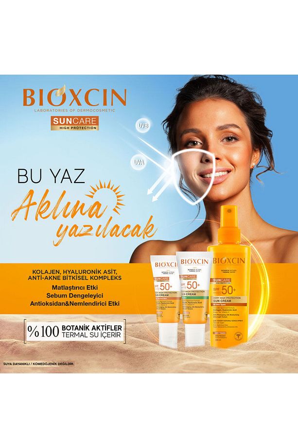 Sun Care Tüm Ciltler Için Güneş Spreyi Spf 50 200 ml 3 adet - 7