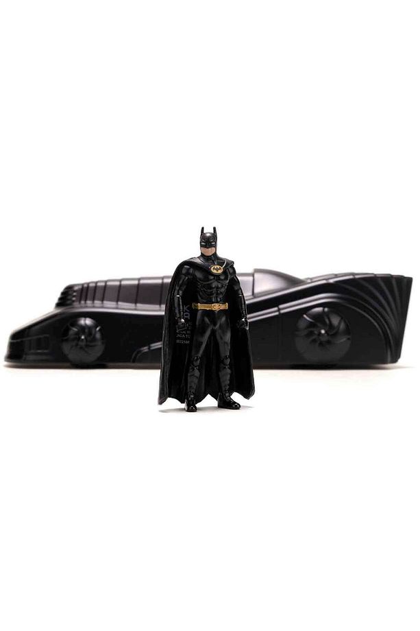 1:24 Armored Batmobile Model Araba ve Die Cast Figür - 7