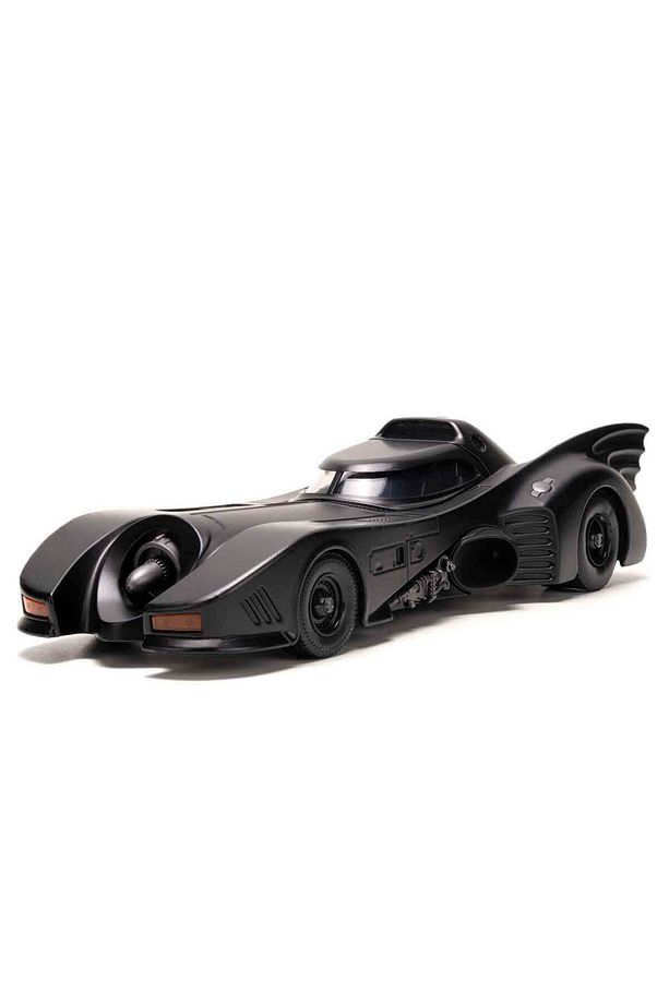1:24 Armored Batmobile Model Araba ve Die Cast Figür - 5