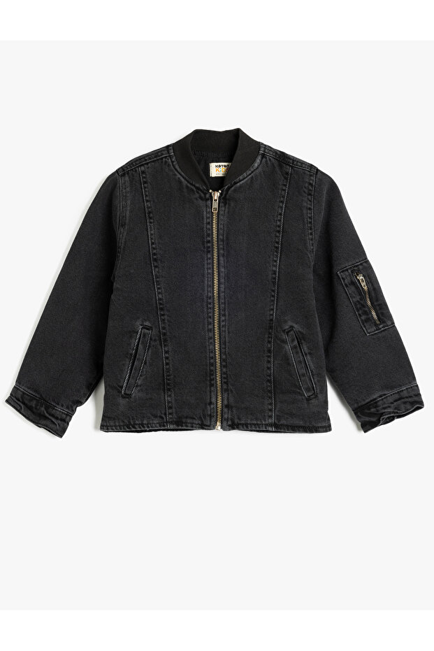 black Jean Jacket