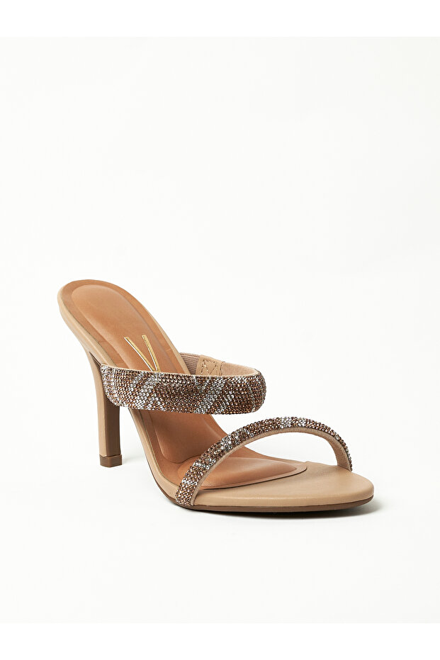 Vizzano Ladies Party Sandals Beige | Made In Brazil