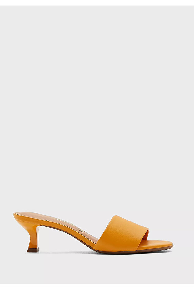 Vizzano Ladies Mid Heel Sandals Orange | Made In Brazil