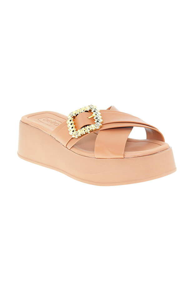 Ladies Flat Sandals Nude | Made In Brazil