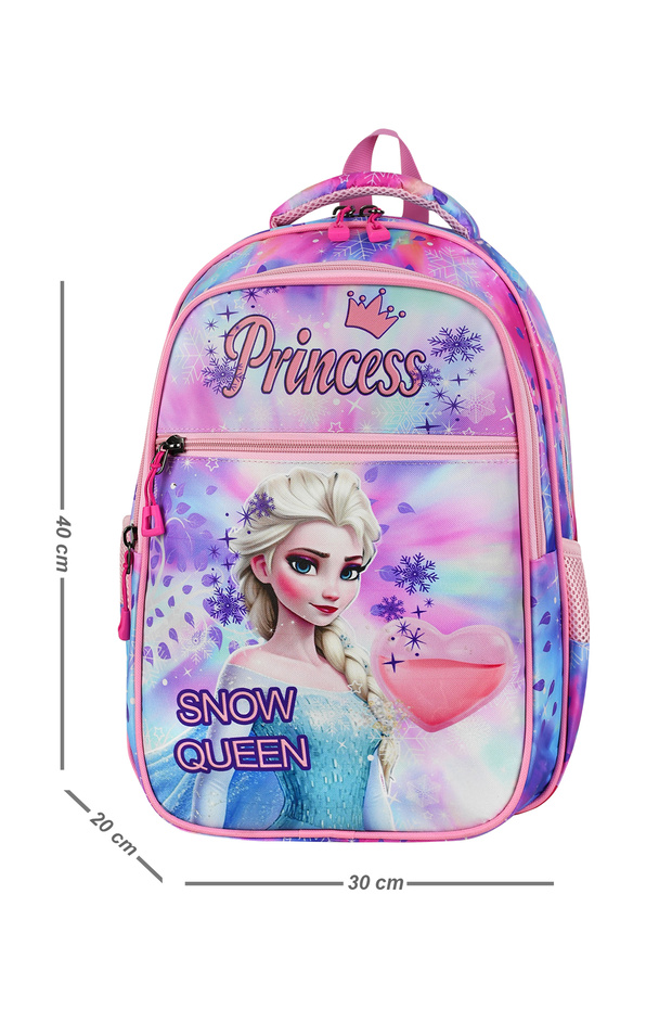 حقيبة ظهر مدرسية للمدرسة الابتدائية بنمط إلسا - 3