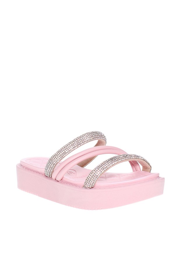Pre Teen Girls Sandals Pink | Made In Brazil