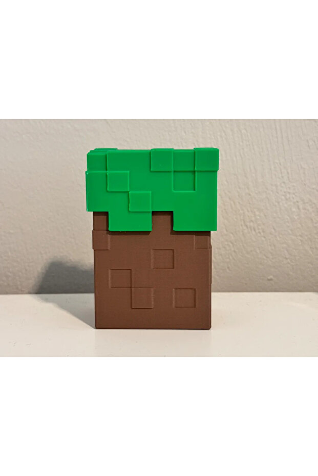 Minecraft Temalı Box Kutu 3d Baskı - 3
