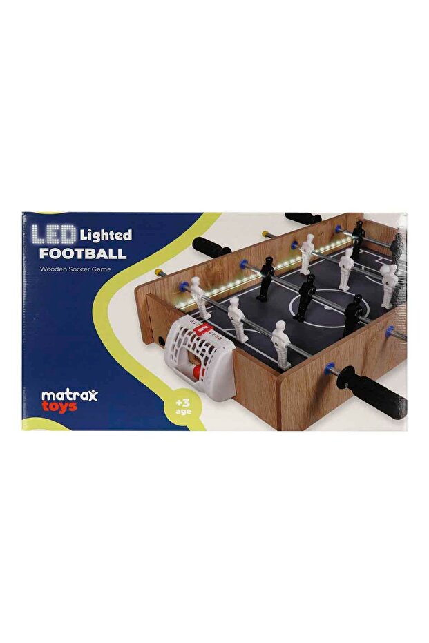 Işıklı Ahşap Masaüstü Langırt - 2