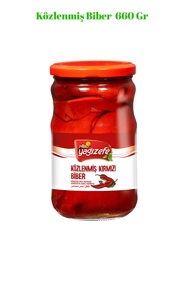 Közlenmiş Biber 660 Gr