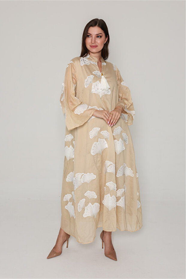 Flowy Flower Pattern Dress - 3