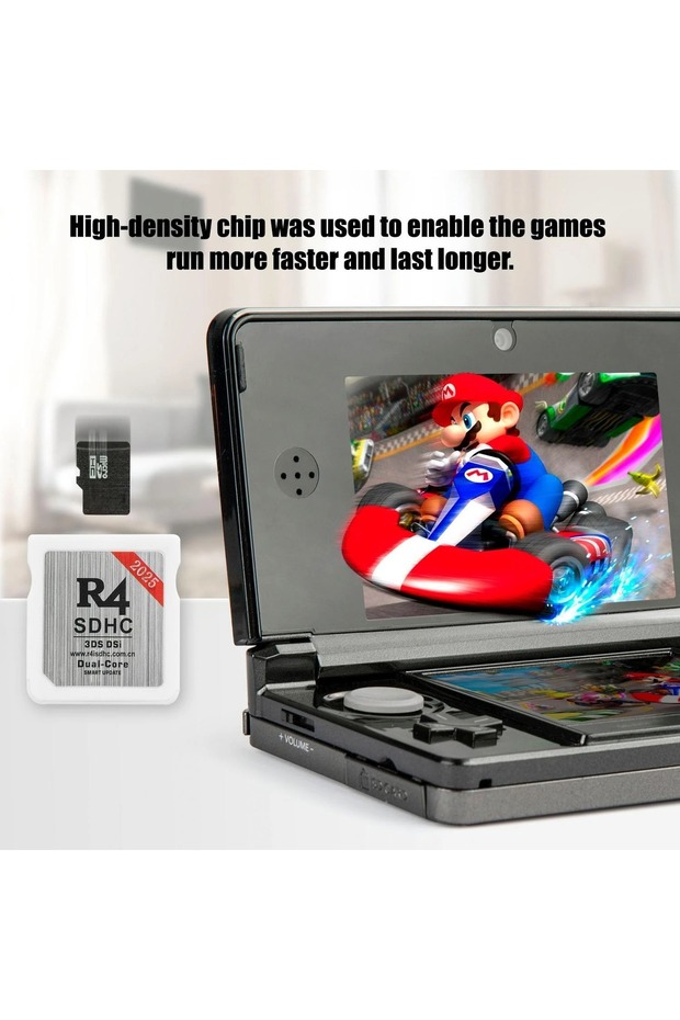 R4 SDHC Dual-Core Smart Update Adapter Card With Games Plus 8GB TF SD Card For 2DS.3DS,DSi - 4