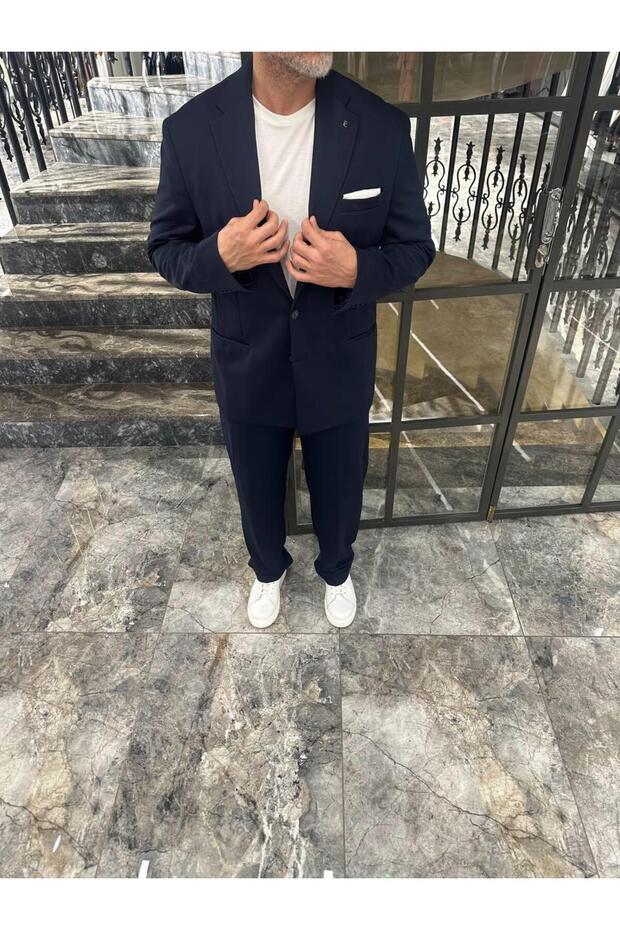 ASTARSIZ OVERSIZE TAKIM ELBİSE - 4