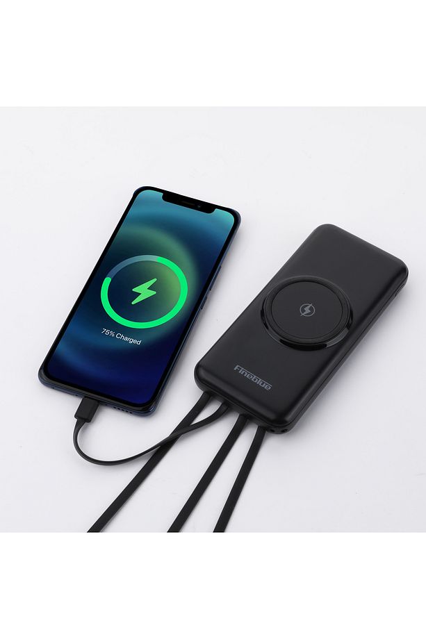 FC-1004 Wireless Powerbank 10000 mAh - Siyah - 1