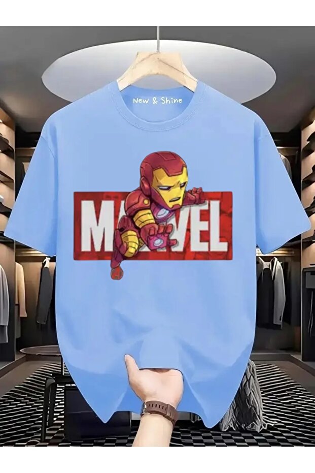 Superhero Venom Printed Oversize T-Shirt