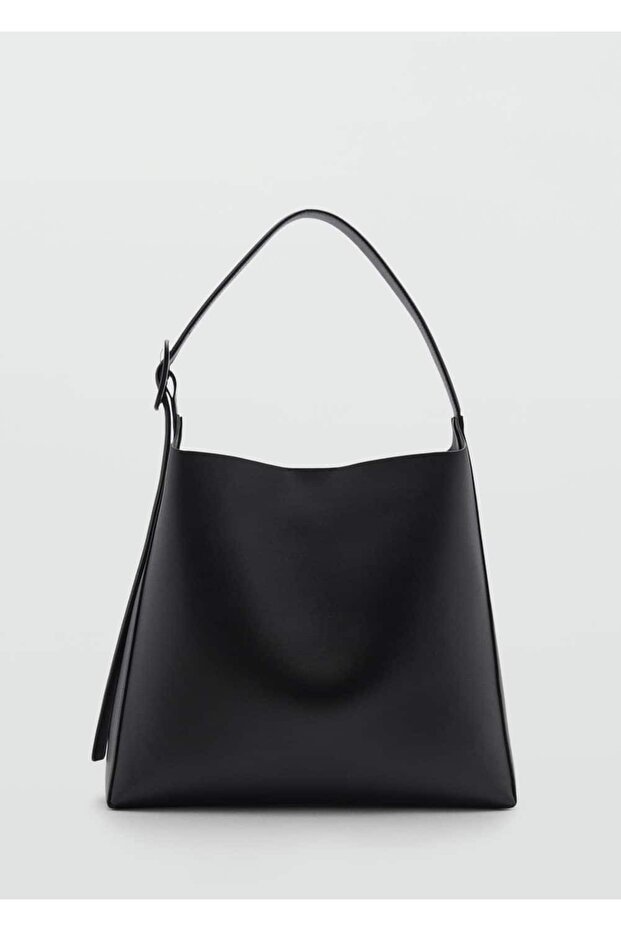 Tokalı bucket çanta - 2