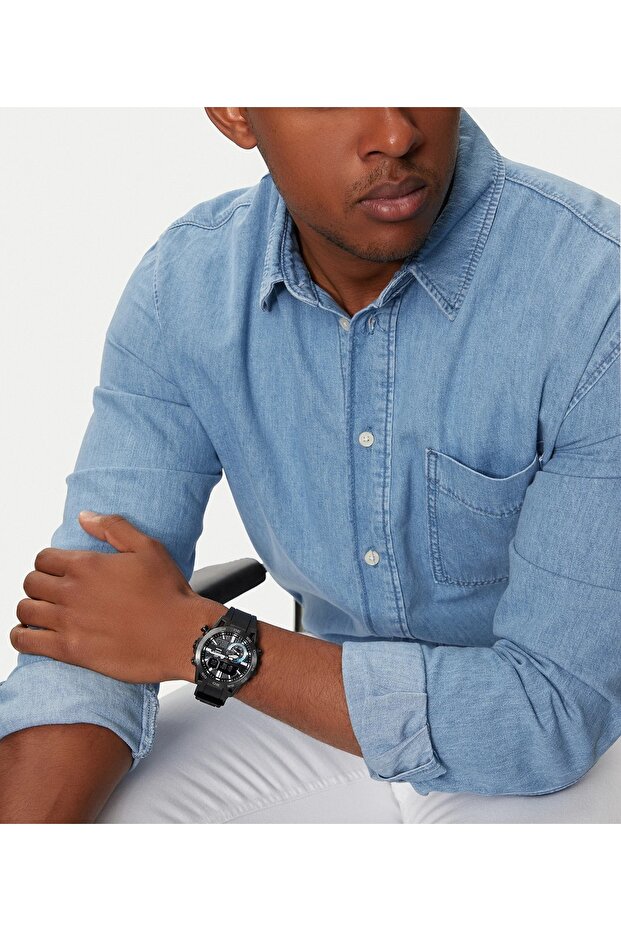 Ceas Barbati, Casio Edifice, Bluetooth Smartphone Link ECB-40PB-1AEF - 2