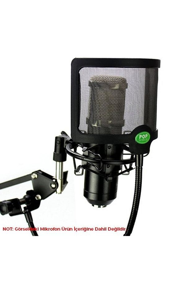PF02 Geniş U Pop Filtre - Pop Filter - 3