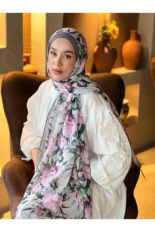 Seta Desen Lina Şal - 2