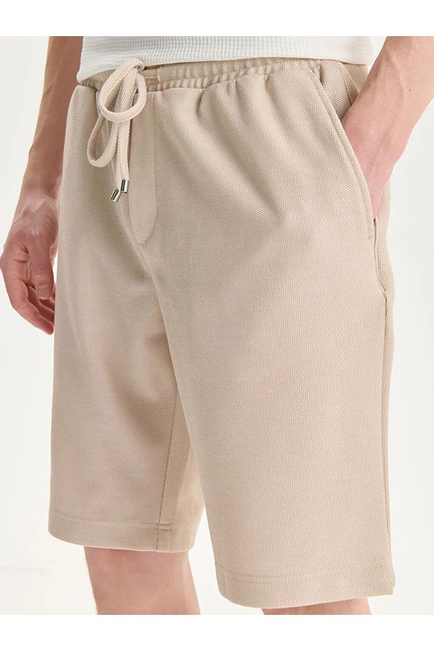 LCW Vision Siyah Slim Fit Erkek Şort - 3
