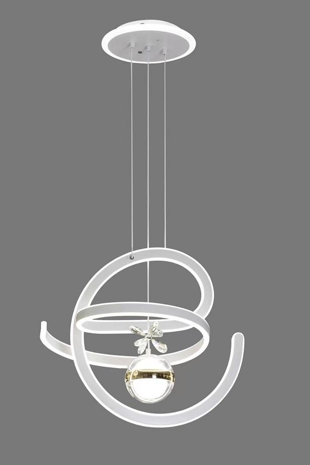 Türkiyede Tek LED Avize Modern Tek Toplu 3 Renk - 1