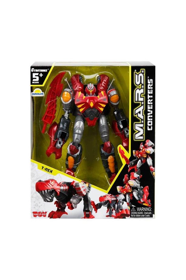 M.A.R.S. Dönüşebilen Robot Dinozor T-Rex - 4116-4118 (Lisinya) - 2