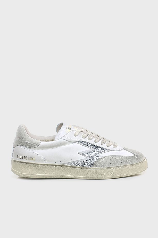 Deri Logolu Sim ve Süet Detaylı Vintage Sneaker Ayakkabı AYAKKABI MG630CO - 1